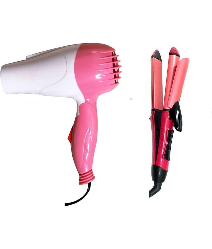 Bentag Combo of BHD1209 Hair Dryer and Hair Straightener