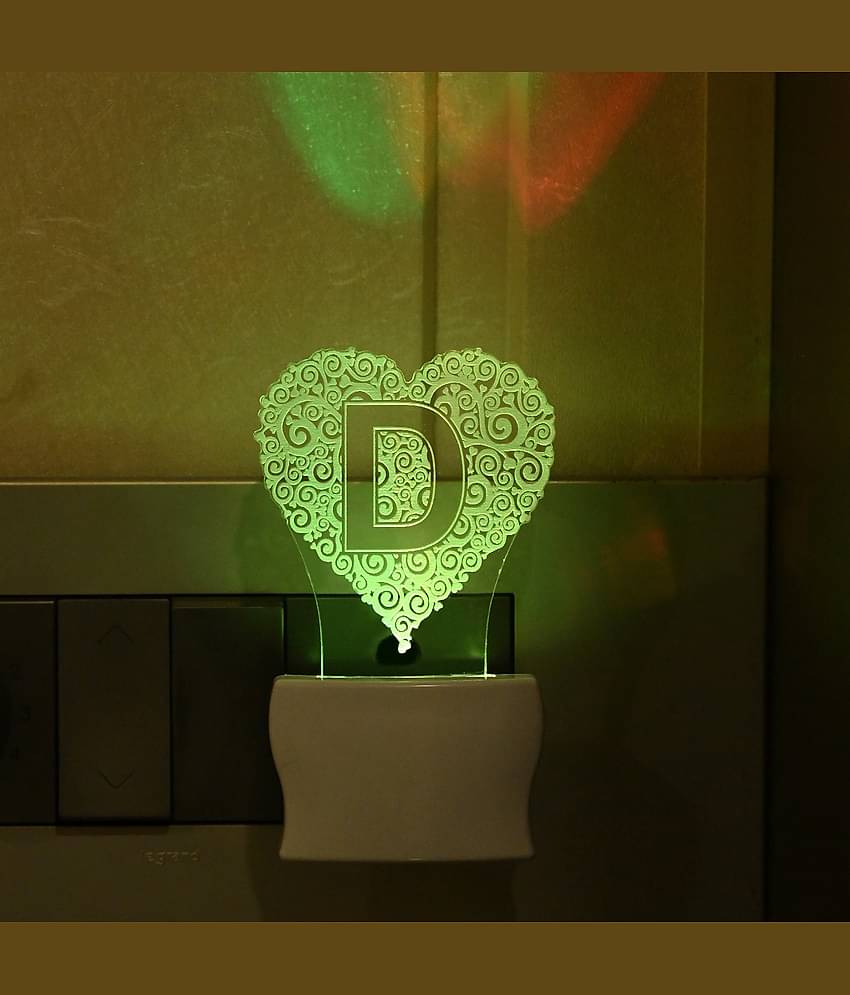 Somil - Multicolor Night Lamp ( Pack of 1 )