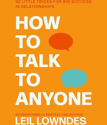 How to Talk to Anyone: 92 Little Tricks for Big Success in Relationships Paperback
