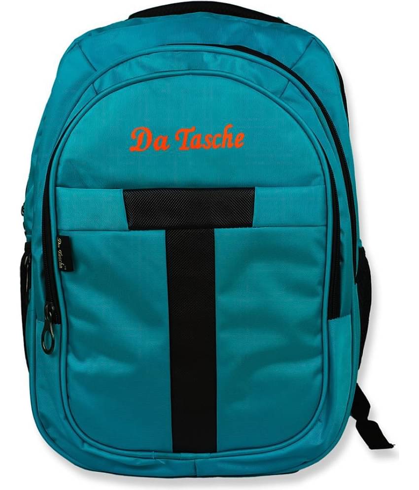 Da Tasche - Sea Green Polyester Backpack For Kids