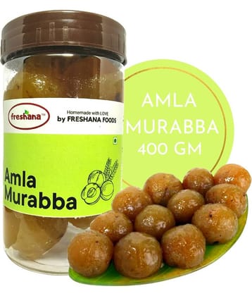 Freshana (Fresh & Organic) Dry Amla Murabba Pickle 400 g