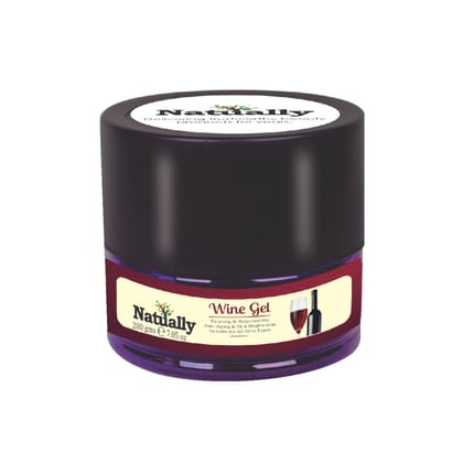 Natually Wine Gel | Relaxing & Rejuvenating Anti-Aging & Skin Brightening | 200g