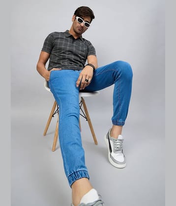 Club York Regular Fit Basic Men's Jeans - Light Blue ( Pack of 1 )