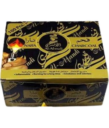 PUFFSMART Coconut Charcoal Magic Coal Pack of 10 Rolls/Quick Light Charcoal for Pack of 10 Roll (100 Coals)