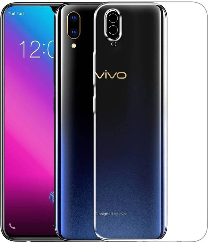 VAKIBO Plain Cases Compatible For Rubber Vivo V11 Pro ( Pack of 1 )