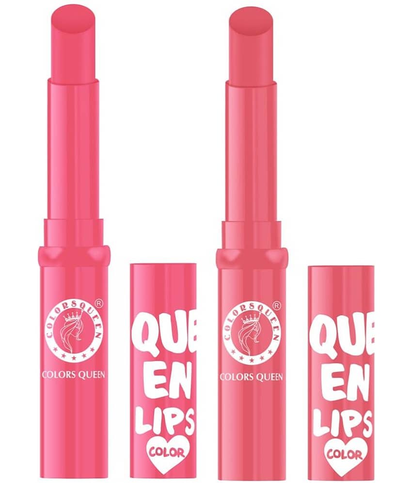 Colors Queen Queen Lips Color Lip Balm For Dry Chapped Lips (College Girls & Girls Talk)