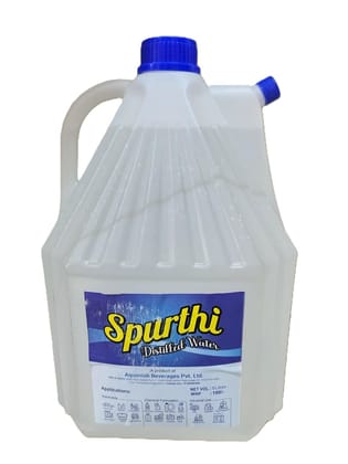 Spurthi Distilled Water Can - 5L