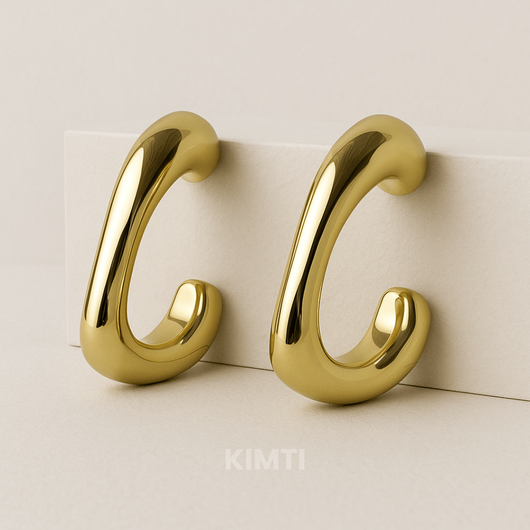 Gold Hoop Earring