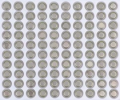 Exelent 100-Pack LR41 Button Cell Battery LR41 AG3 392A 1.5v Alkaline Battery for Compatible Electronic Devices (Pack of 100)