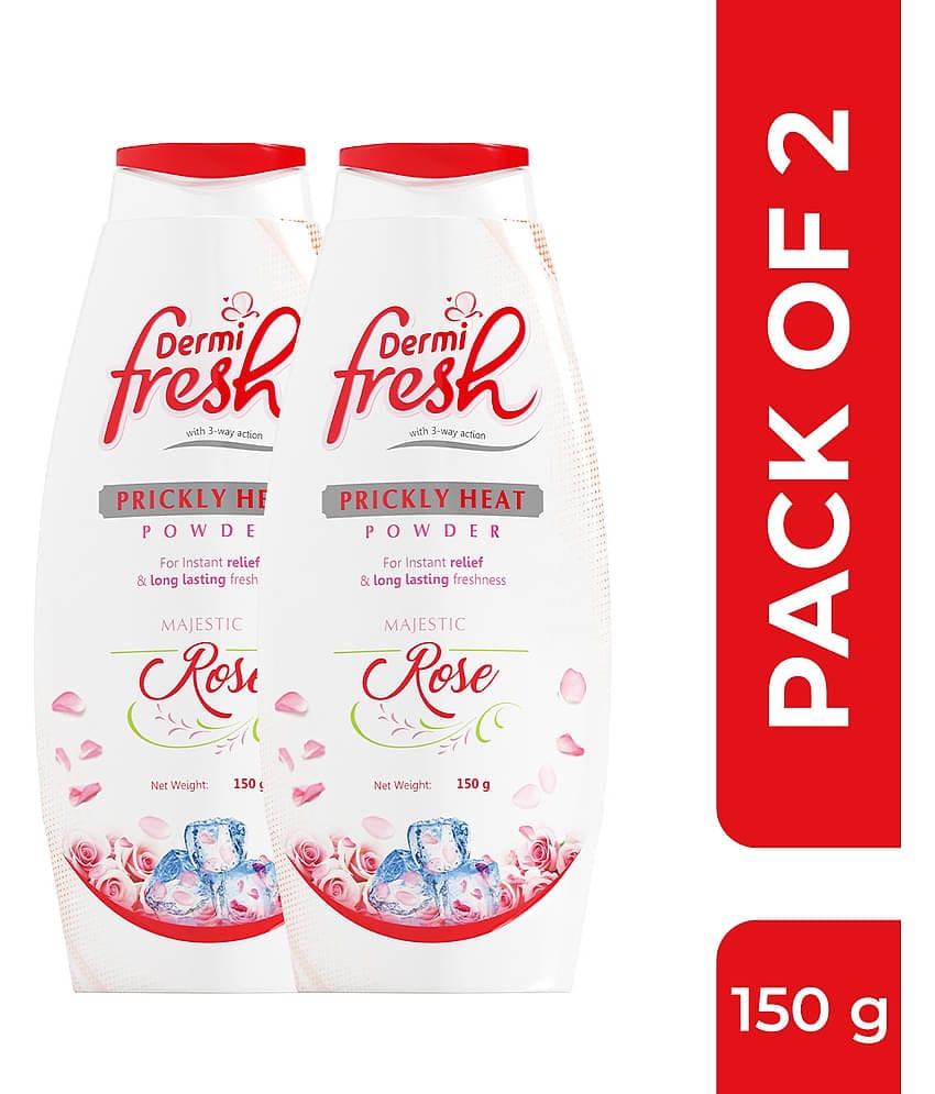 DERMIFRESH Talc 150 gm Pack of 2