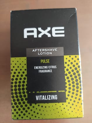 Axe Aftershave Lotion Pulse Energizing citrus Fragrance Vitalizing 