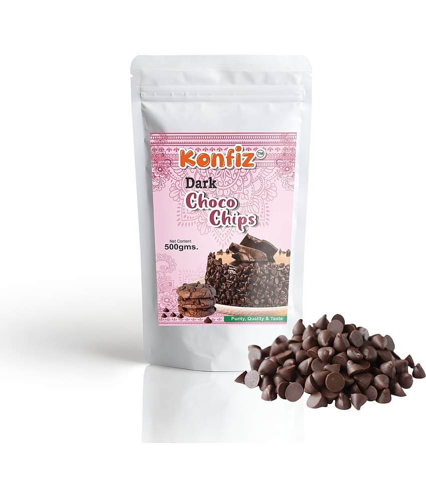 KONFIZ Choco Chips Dark Chocolate 500 g