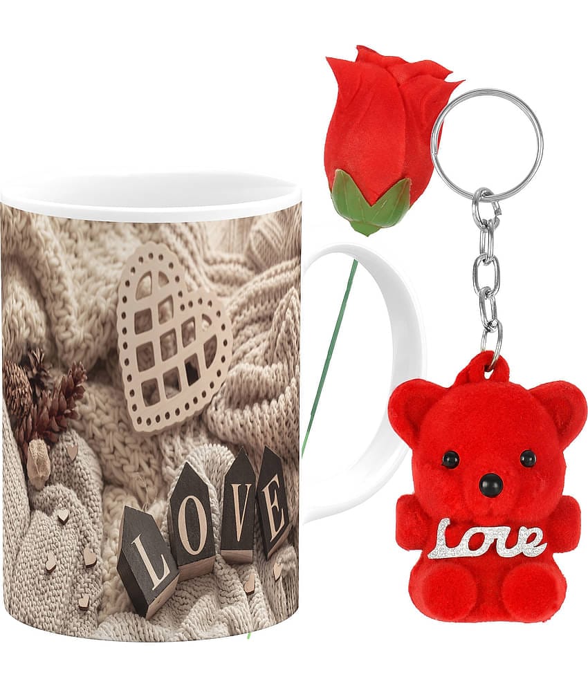 Poorak Ceramic Coffee Mug 1 Pcs 330 mL