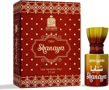 Adilqadri Shanaya Attar  5.5ml | Unisex Long Lasting Non-Alcoholic Perfume