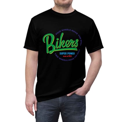 Premium Cotton T-Shirts with Bold Graphic DTF Prints (Color-Black, Size-L)