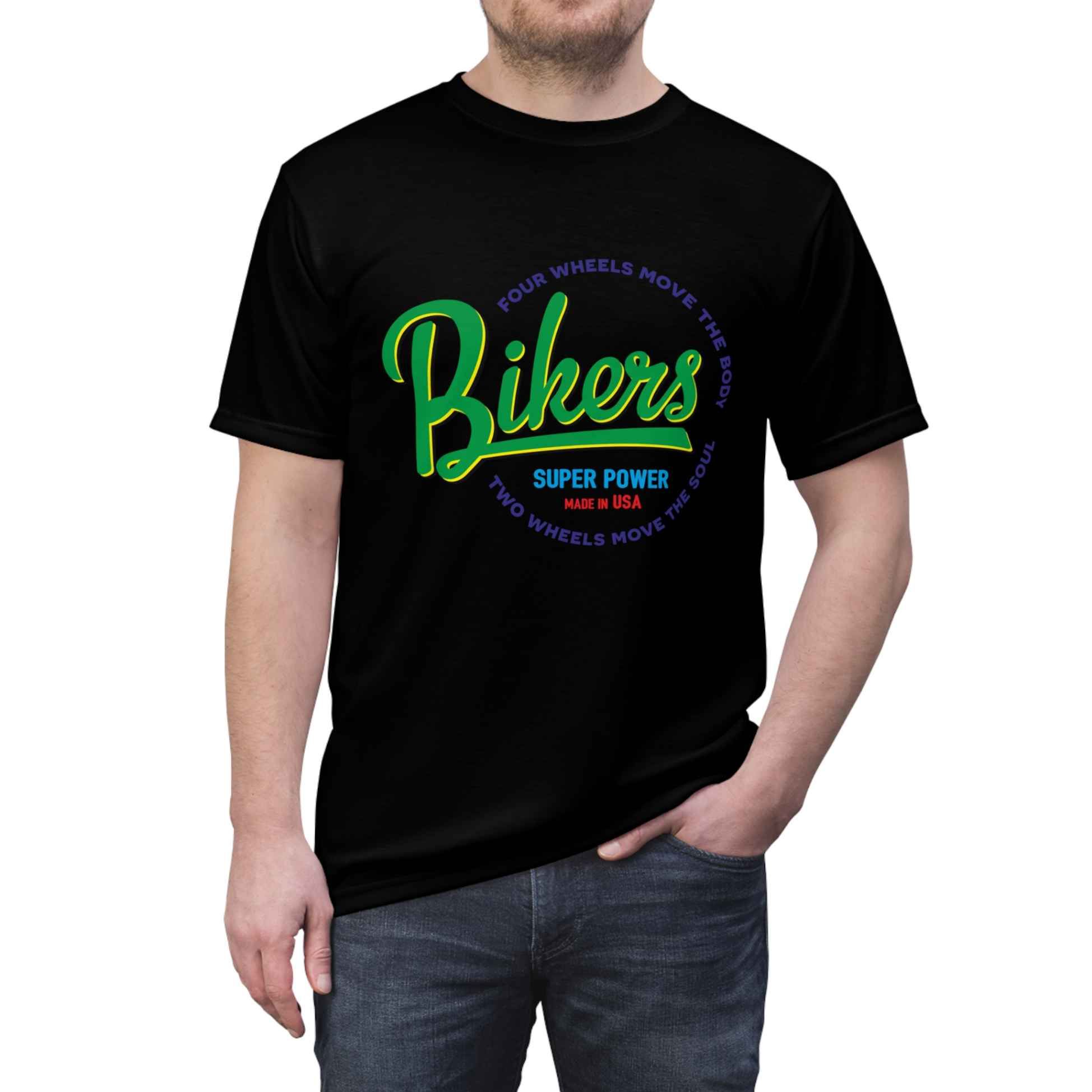 Premium Cotton T-Shirts with Bold Graphic DTF Prints (Color-Black, Size-L)
