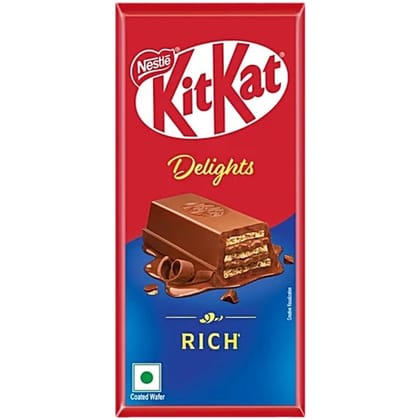 Nestle KitKat Delights Rich Coated Wafer Bar, 150 g - 150 mL - 150 mL - One Unit