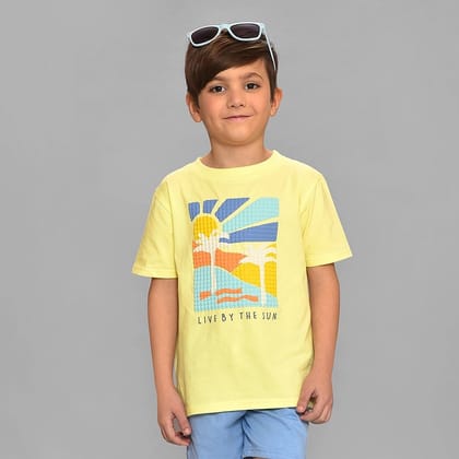 Dinomite Lycra Lemon T-shirt-6-9 M / Yellow
