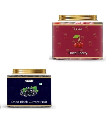 AGRI CLUB Fruits Dried Cherry, Black Currant 500 g Pack of 2