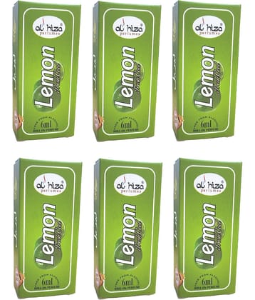 Al Hiza Lemon Grass Non- Alcoholic Below 50ml Attar ( Pack of 6 )