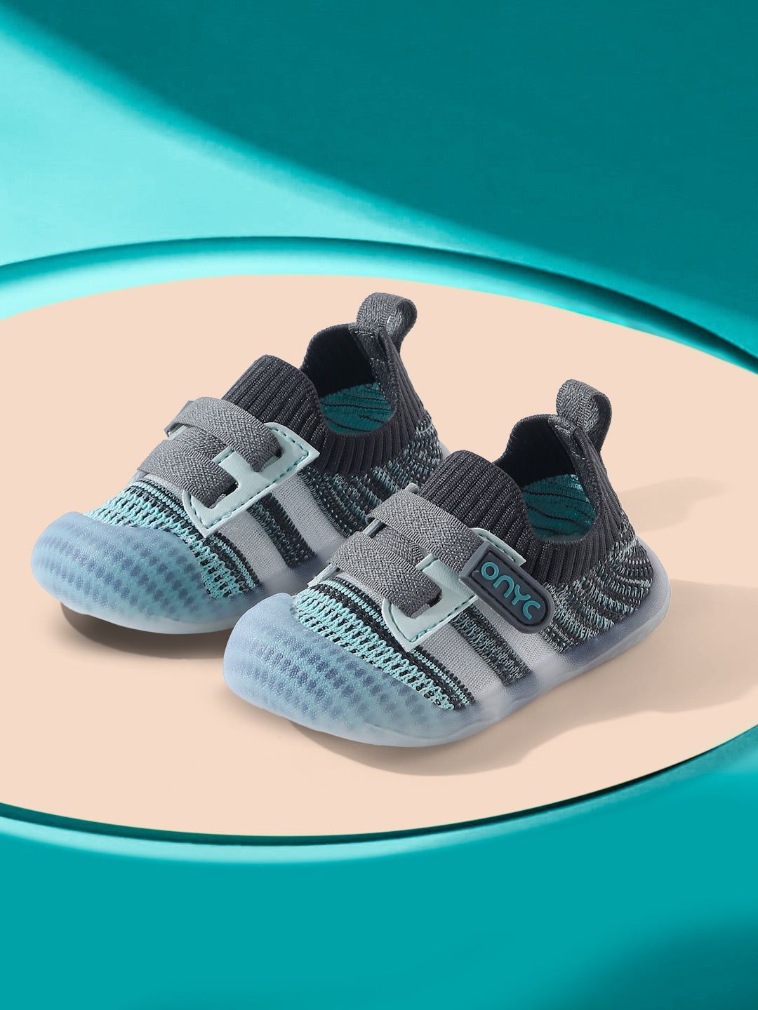 Smooth Toddlers' First-Step Shoes – Sea Green (Unisex)