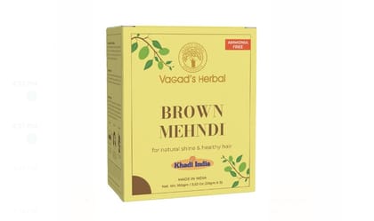 VAGAD KHADI BROWN MAHENDI 100G