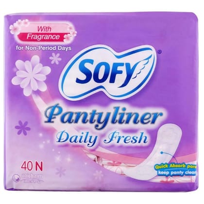 Sofy Daily Fresh Pantyliner with Fragrance 40 pcs