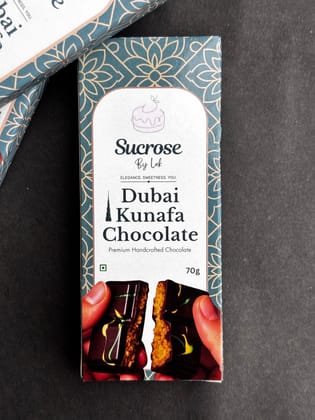 Dubai Kunafa Chocolate - 70g