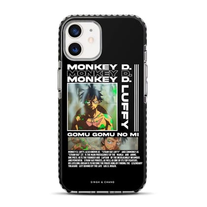 Luffy Impel Down Poison One Piece Anime iPhone 12 Mini Stride Phone Case-Stride