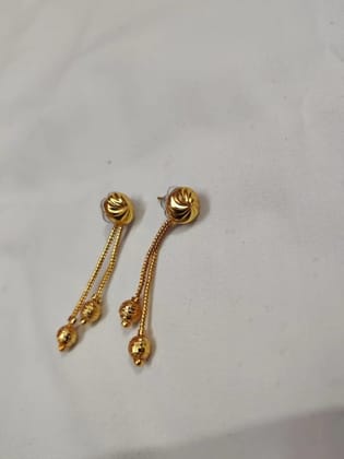 Stunning One Gram Gold Earrings for a Touch of Elegance