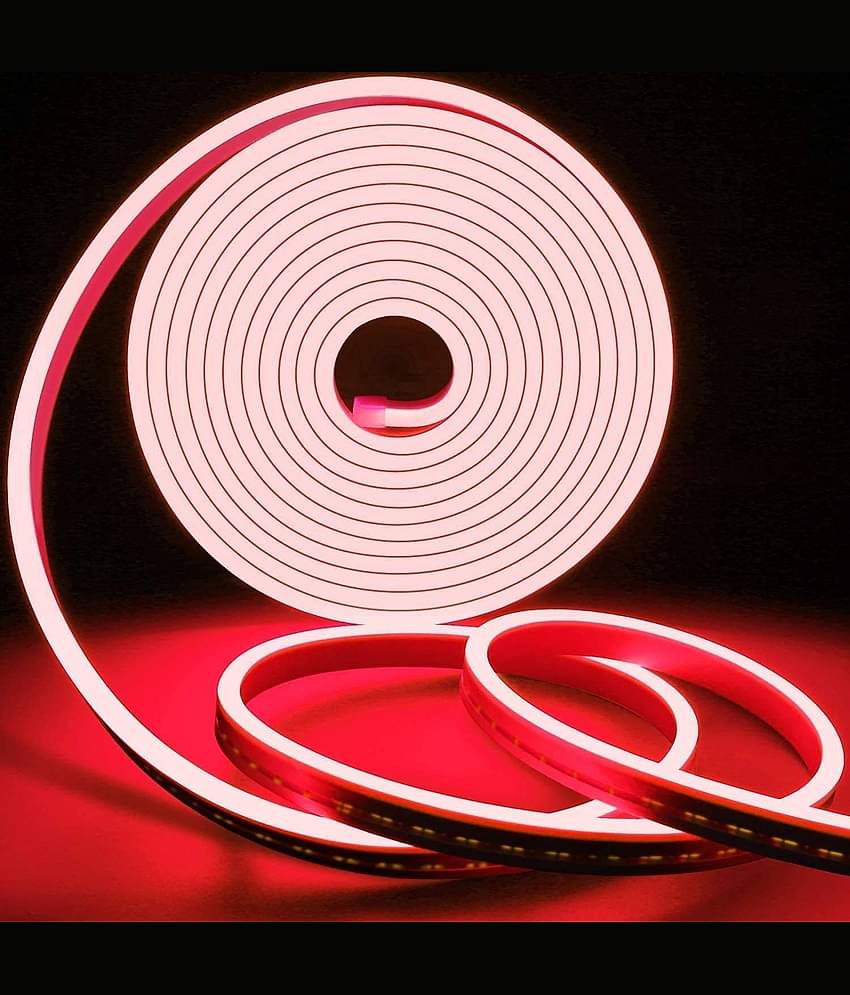SPARKWORLD Red 5M Neon Light ( Pack of 1 )
