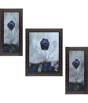 Indianara - Floral Painting With Frame