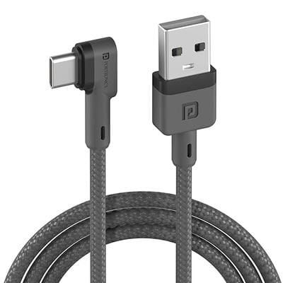 Portronics Konnect L Fast Charging 3A Type-C Cable 1.2Meter with Charge & Sync Function for All Type-C Devices