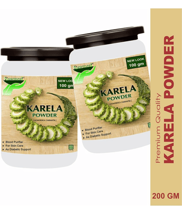 Rawmest Karela (Bitter Gourd) For Blood Purifier Powder 200 Gm Pack of 2