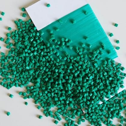 Enviclean Green Biodegradable Granules (100kg) | Eco-Friendly Industrial Material | Sustainable Rigid Resin