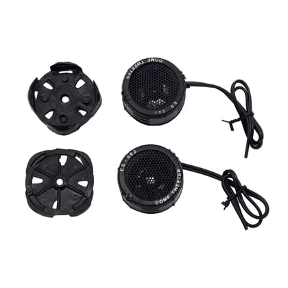Electronic Spices High Efficiency 1.5inch Dome Tweeter for HI-FI Car Stereo Component System Set of 2 Electronic Spices High Efficiency 1.5inch Dome Tweeter for HI-FI Car Stereo Component System Set of 2 - multi