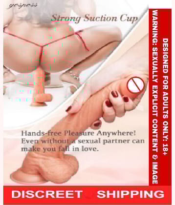 REALISTIC 12 INCH PREMIUM SILICON SKIN DILDO WITH PERFECT FOR PUSSY  SUCTION CUP & BIG BALLS BY KamYog