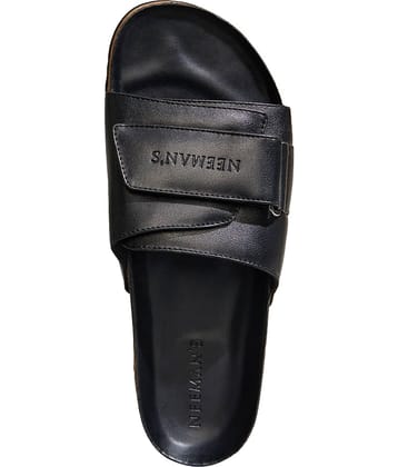 Neemans Cork Slides Black Men's Slide Flip Flop