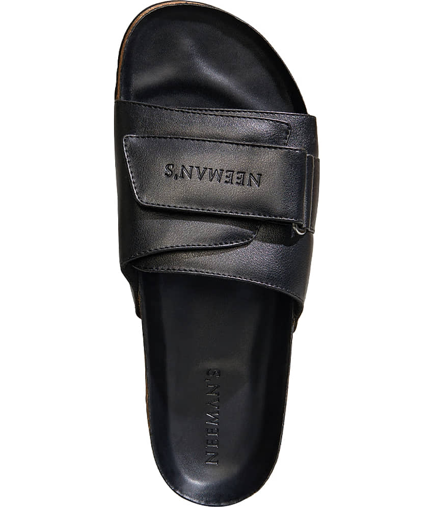 Neemans Cork Slides Black Men's Slide Flip Flop