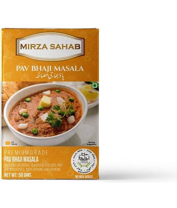 Mirza Sahab Pav Bhaji Masala Instant Mix 50 gm Pack of 4
