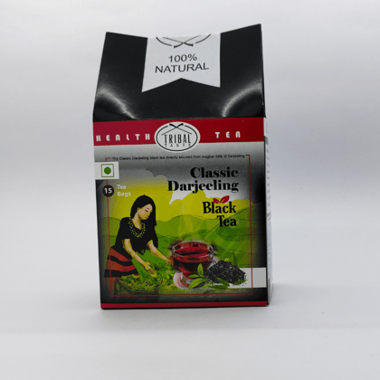 Classic Darjeeling- Black Tea | 15 Tea Bags - 200 gm