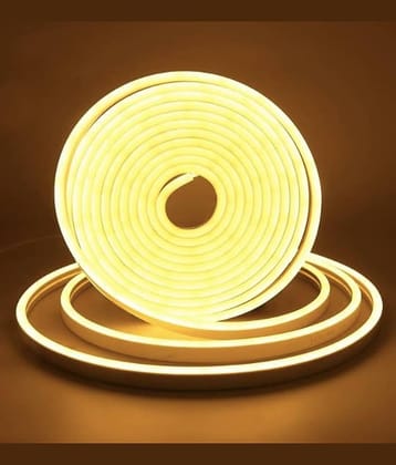 ZESTRUM Yellow 5M Neon Light ( Pack of 1 )