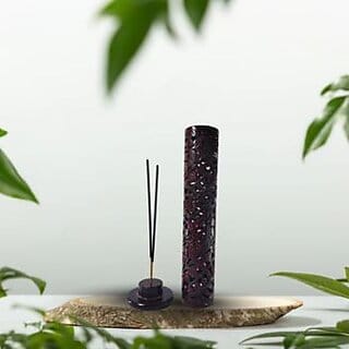 Tranquil Flame Agarbatti Incense Stand Premium Stone Finish