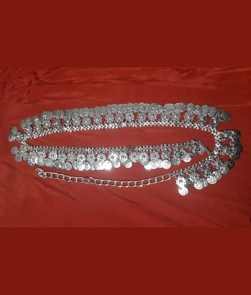 Silver Dance Belly Belt Kamarband Kamarpati Jewellery For Girls - 1pcs