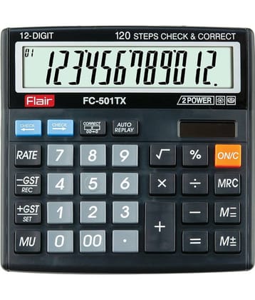 Flair 133632 Fc - 501Tx Basic Calculator (12 Digit)