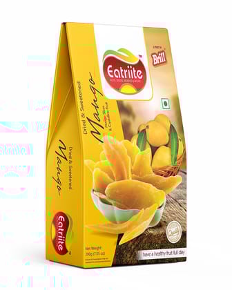 Eatriite Dried & Sweetened Mango, 200 gm