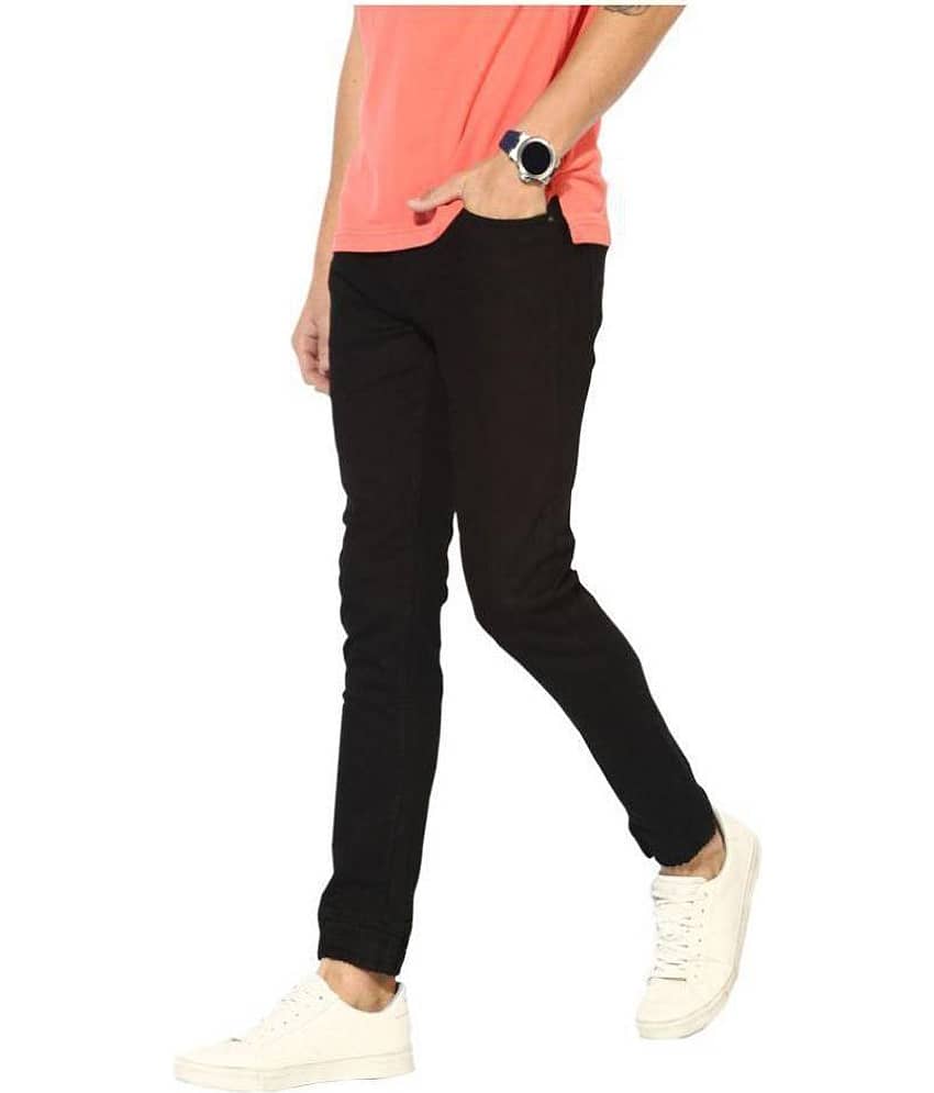 Lawson - Black Cotton Blend Skinny Fit Men's Jeans ( Pack of 1 )