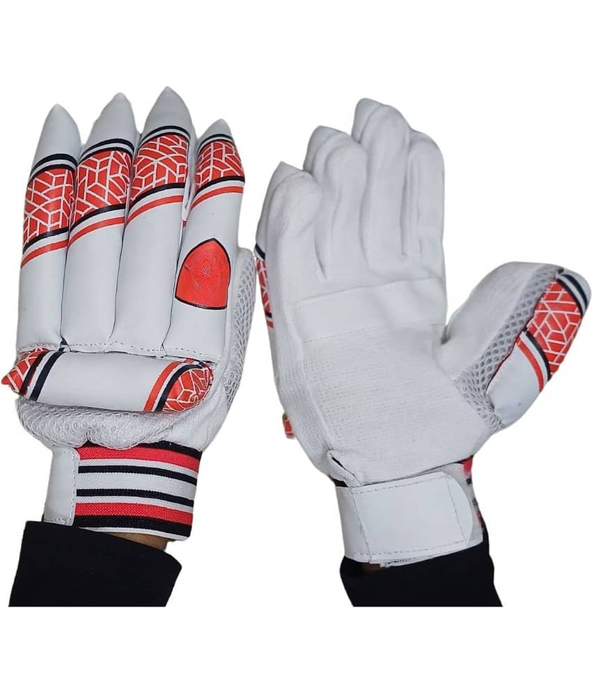 Gjshop White Batting Gloves ( 1 Pair )
