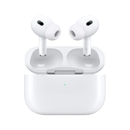 AirPods Pro 2nd Generation Best Sound Quality With Wireless Charger Working ( White )