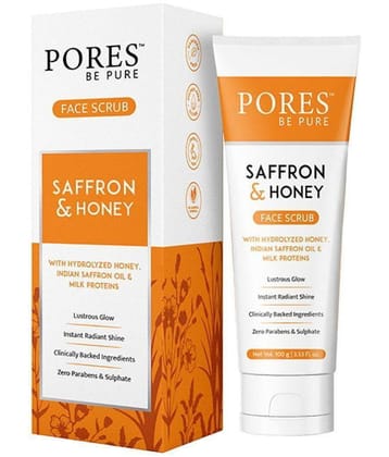 PORES Be Pure - Moisturizing Facial Scrub For Men & Women ( Pack of 1 )